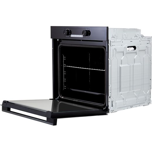 Hisense Electric Single Oven - Black - Door open